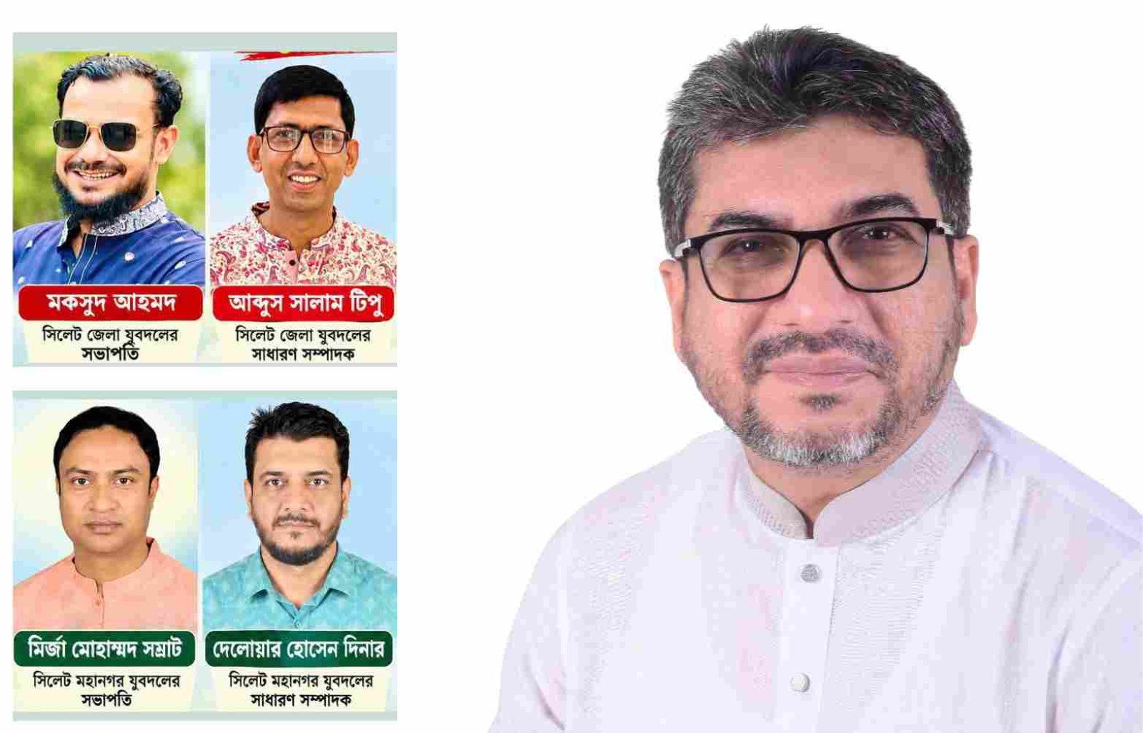 সিলেট জেলা ও মহানগর যুবদলের নতুন নেতৃত্বকে মিফতাহ্ সিদ্দিকীর অভিনন্দন