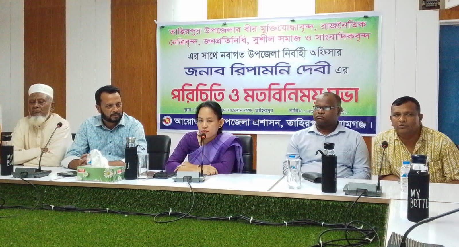 বালুমহালের অনিয়ম বরদাশত নয়, উন্নয়ন-জনসেবায় সহযোগিতা চাইলেন ইউএনও রিপামনি