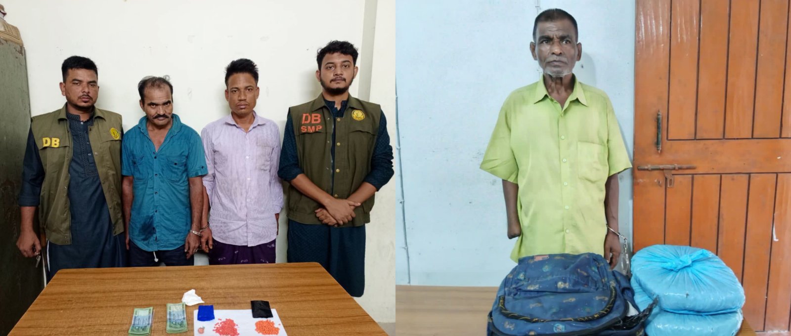 সিলেটে পৃথক অভিযানে ৩৩১ পিস ইয়াবা ও ২ কেজি গাঁজাসহ গ্রেপ্তার ৩