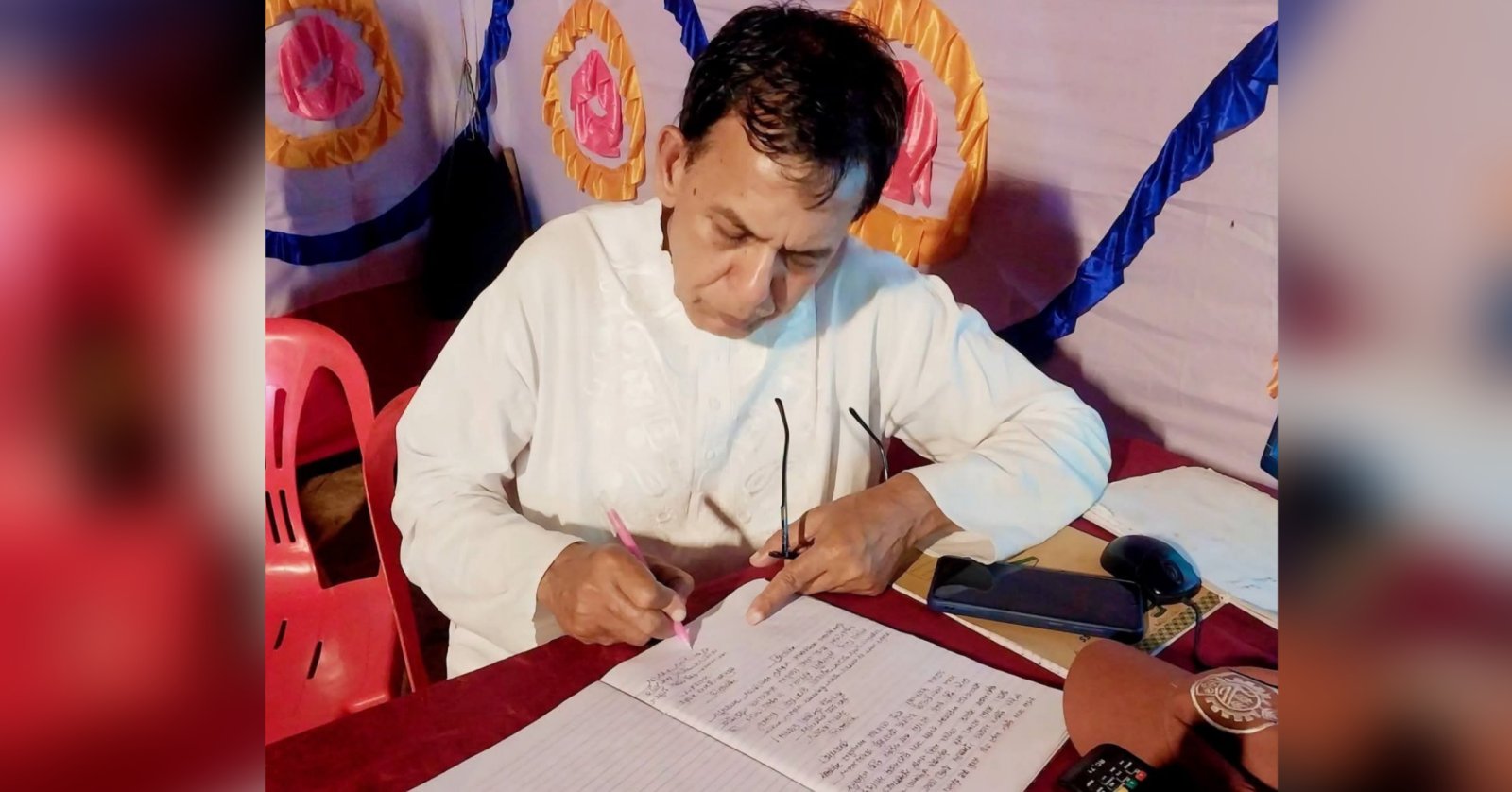 জৈন্তাপুরে শান্তিপূর্ণ দুর্গাপূজা সম্পন্ন, প্রশাসন ও মন্ত্রীকে প্রদীপ শর্মার কৃতজ্ঞতা