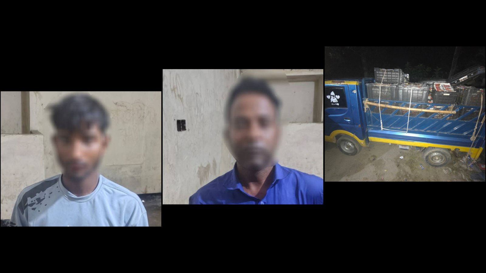 সিলেটে ভারতীয় টমেটোসহ মিনি পিকআপ আটক, গ্রেপ্তার দুই