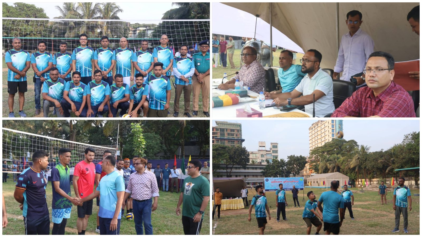 এসএমপির ২০তম প্রতিষ্ঠাবার্ষিকী উপলক্ষে ভলিবল টুর্নামেন্ট, ফাইনালে মুখোমুখি দুই দল