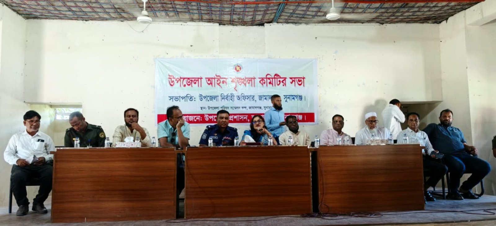 জামালগঞ্জে অপরাধ দমনে কঠোর অবস্থানের ঘোষণা, সিসি ক্যামেরা সচল ও টহল জোরদারের সিদ্ধান্ত