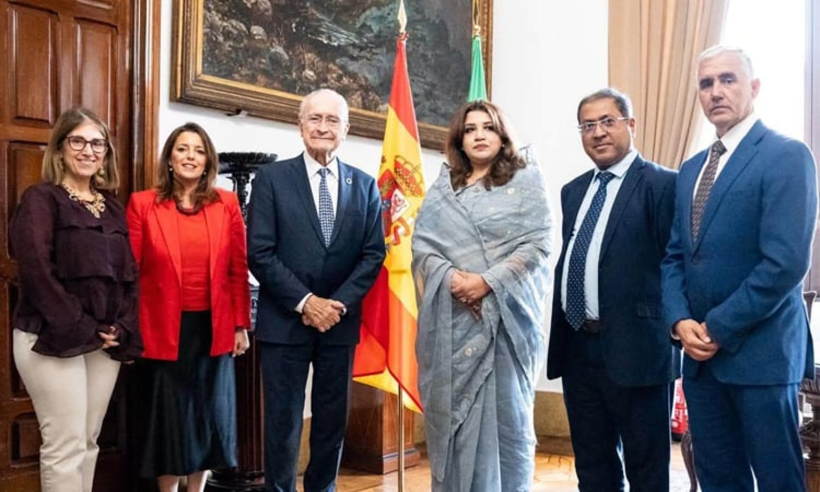 বাংলাদেশের গণতান্ত্রিক অগ্রযাত্রায় স্পেন ও ইইউর সহযোগিতার প্রশংসা শামা ওবায়েদের
