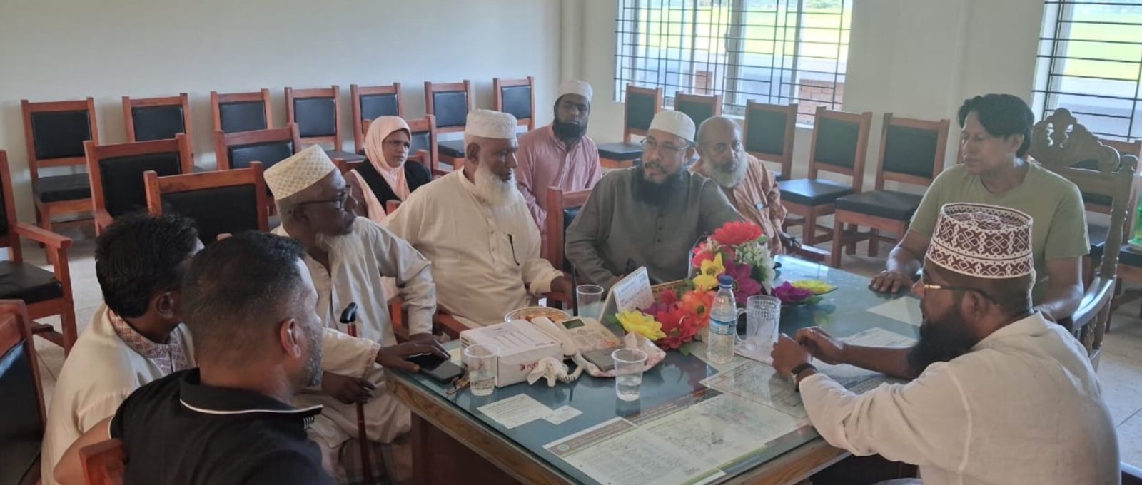 ওসমানীনগরের দারুল উলুম ইসলাহুল বানাত মাদ্রাসায় শিক্ষার মানোন্নয়নে মতবিনিময় সভা