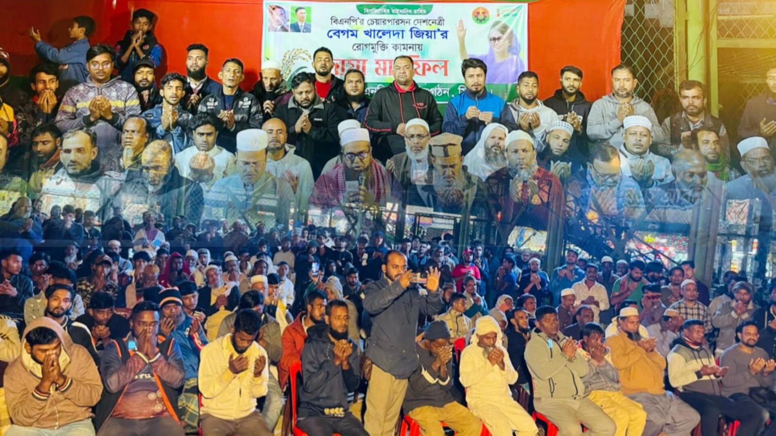 সিলেটে এড. জামানের আয়োজনে খালেদা জিয়ার রোগমুক্তি কামনায় বিশেষ মোনাজাত