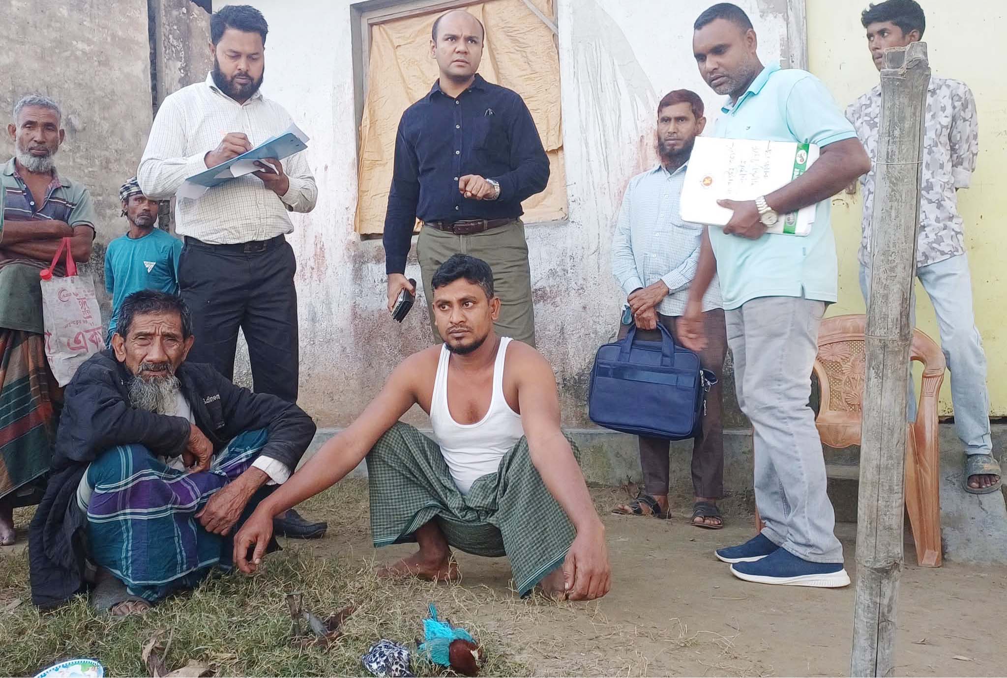 শেরপুরে ফাঁদে পাখি শিকার: আটক ২ জন মুচলেকায় ছাড়া