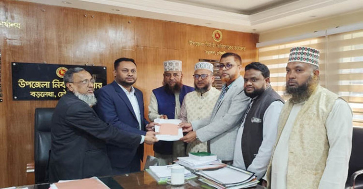 মৌলভীবাজার-১ আসনে জামায়াত প্রার্থীর মনোনয়ন ফরম সংগ্রহ