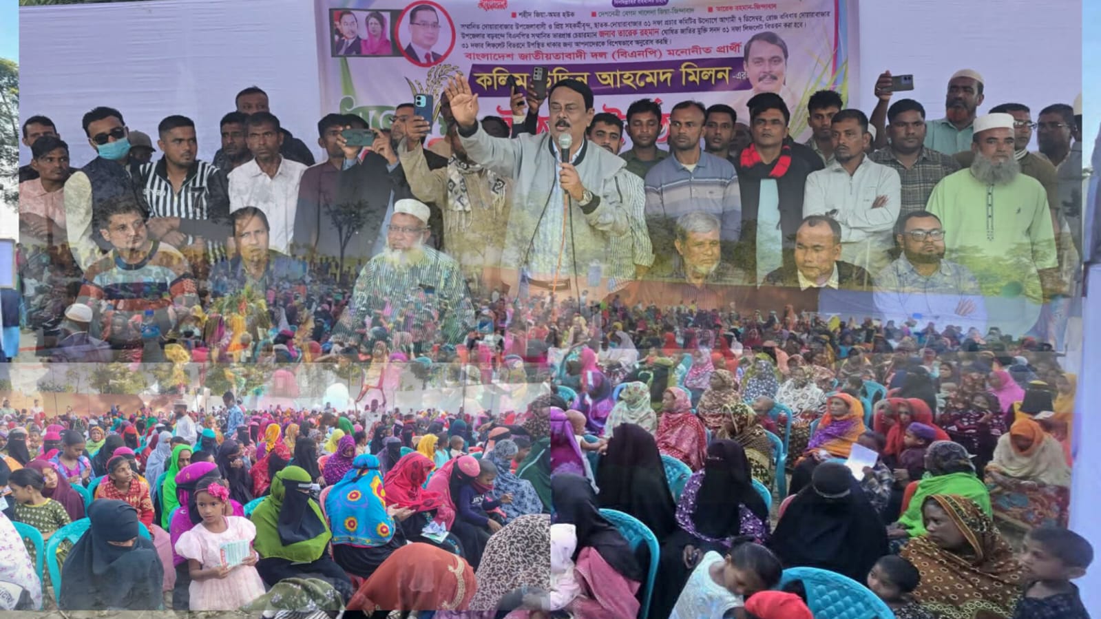 দোয়ারাবাজার এলাকার মা-বোনেরা অত্যন্ত সচেতন কেউ ধোকা দিতে পারবেনা,ধানের শীষেই ভোট দিবেন : মিলন