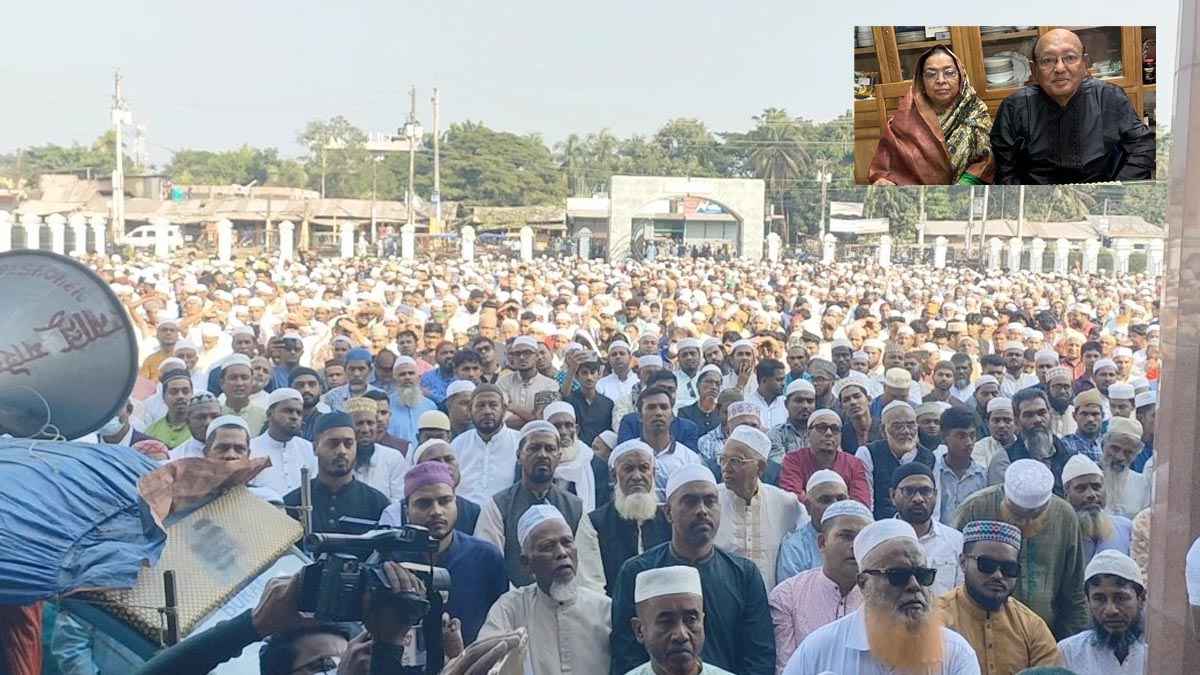 চিরনিদ্রায় শায়িত হলেন তোফায়েল আহমেদের স্ত্রী