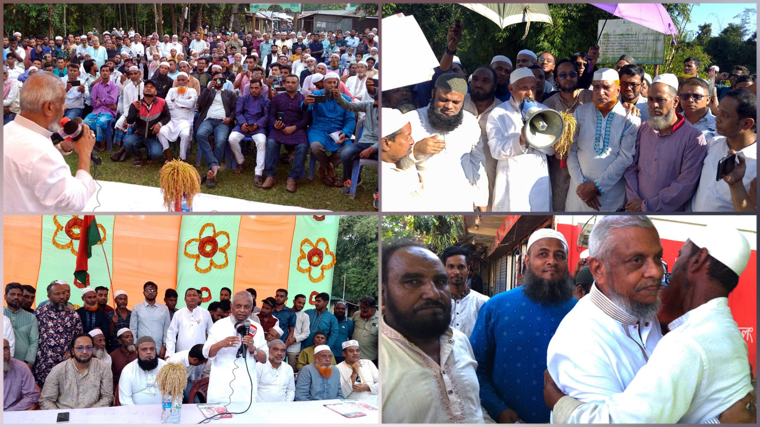 গোয়াইনঘাটে দিনব্যাপী নির্বাচনী প্রচারণায় আরিফুল হক চৌধুরী