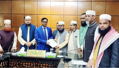 ভবিষ্যৎ রাজনৈতিক লক্ষ্যকে অগ্রাধিকার দিয়ে নির্বাচন থেকে সরে দাঁড়িয়েছি"------ মাওলানা তাজুল ইসলাম হাসান।