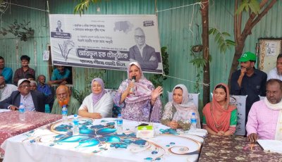 দারিদ্র্যতা বিমোচনে নারীদের ভূমিকা অনস্বীকার্য: সামা হক চৌধুরী