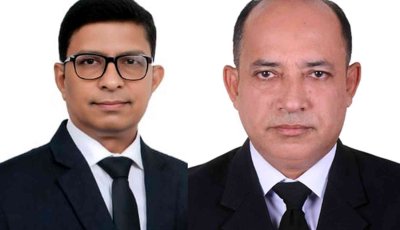 সিলেট জেলা কর আইনজীবী সমিতির সভাপতি এড. শেখর, সম্পাদক আজিজুর