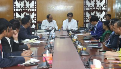 আগামী এক বছরে  ইন্ড্রাস্টিয়াল স্কেলে কৃষি পণ্য রপ্তানী করা হবে-  ------ কৃষি মন্ত্রী মোহাম্মদ আমীন উর রশীদ