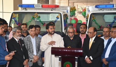 প্রবাসীদের লাশ বহনে আরো ২ ফ্রিজিং অ্যাম্বুলেন্স