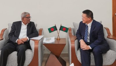 স্থানীয় সরকার মন্ত্রীর সঙ্গে চীনের রাষ্ট্রদূতের সৌজন্য সাক্ষাৎ