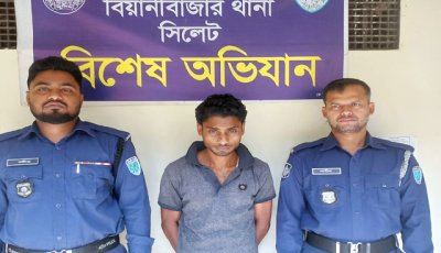 বিয়ানীবাজারে ইয়াবাসহ মাদক বিক্রেতা গ্রেফতার