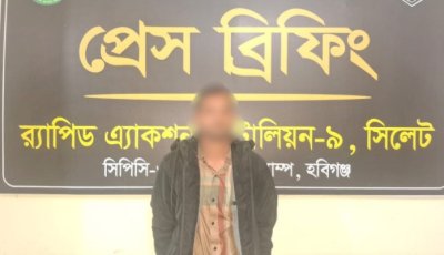 হবিগঞ্জে পুলিশি তৎপরতা: শিশু অপহরণ মামলার প্রধান আসামি গ্রেফতার
