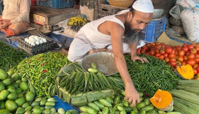 বাগেরহাটে সবজির বাজারে হঠাৎ দামবৃদ্ধি, চাপ স্থিতিশীল মাছ-মাংস ও মুদি পণ্যে