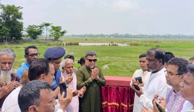 বড়লেখায় সড়ক উন্নয়নে গতি: কোটি টাকার প্রকল্পের ভিত্তিপ্রস্তর স্থাপন করলেন এমপি নাসির উদ্দিন আহমেদ