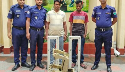 শ্রীমঙ্গলে চোরাই মালসহ আন্তঃজেলা চোর চক্রের দুই সদস্য গ্রেপ্তার