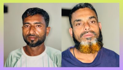 শ্রীপুর কোয়ারীতে পুলিশের অভিযান: চোরাই ২০০ ঘনফুট পাথরসহ ট্রাক জব্দ, গ্রেপ্তার ২