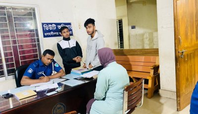 ওসমানীনগরে প্রবাসীর খালি বাড়িতে অনৈতিক কর্মকাণ্ডের অভিযোগ, যুবতীসহ আটক ৩