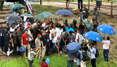সিলেটে বাসিয়া খাল পুনঃখনন উদ্বোধন, জলাবদ্ধতা নিরসনে নতুন উদ্যোগ