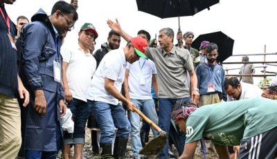 সিলেটে বাসিয়া খাল পুনঃখনন উদ্বোধন, জলাবদ্ধতা নিরসনে নতুন উদ্যোগ