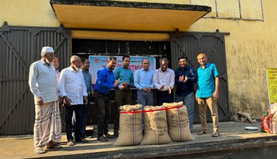 জৈন্তাপুরে বোরো ধান সংগ্রহ শুরু: কৃষকের কাছ থেকে ৩২ টাকা কেজিতে ৫২৭ টন ধান কিনবে সরকার