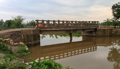 ওসমানীনগর–বিশ্বনাথ সংযোগকারী ব্রিজে অনিয়মের অভিযোগ, কোটি টাকার প্রকল্পে ফাটল ও নিম্নমানের কাজ নিয়ে ক্ষোভ