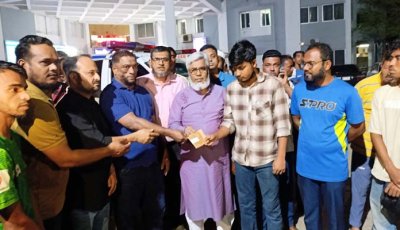 তেলিবাজার ট্র্যাজেডি: ৮ শ্রমিকের মরদেহ হস্তান্তর, অ্যাম্বুলেন্স ভাড়ায় সহায়তায় এগিয়ে এলো ‘এসনিক’