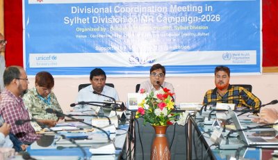 সিলেটে ১২ লাখের বেশি মানুষকে হাম-রুবেলা টিকা প্রদান