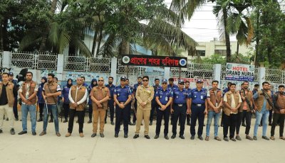 হবিগঞ্জে পুলিশের ফোর্স মোবিলাইজেশন ড্রিল ও সপ্তাহব্যাপী চেকপোস্ট কার্যক্রম শুরু
