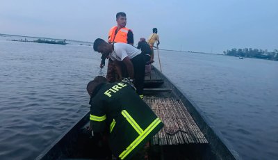 লাখাইয়ে কালবৈশাখী ঝড় ও বজ্রপাতে সুতাং নদীতে যুবক নিখোঁজ