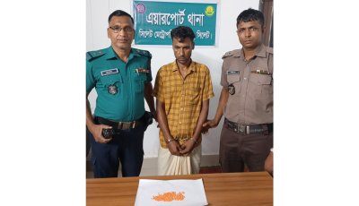 এয়ারপোর্ট থানা পুলিশের চেকপোস্টে ১৯০ পিস ইয়াবাসহ মাদক ব্যবসায়ী গ্রেফতার