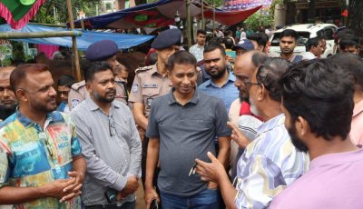 সিলেটে কোরবানির পশুর হাট পরিদর্শনে এসএমপি কমিশনার: নিরাপত্তা জোরদার ও সুশৃঙ্খল ব্যবস্থাপনার নির্দেশ