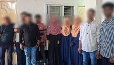 সিলেটে পুলিশের অভিযানে অনৈতিক কার্যকলাপে জড়িতর অভিযোগে ৯ জন গ্রেফতার