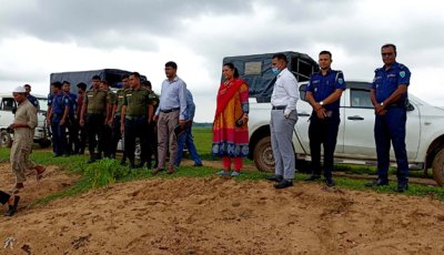 জৈন্তাপুরে অবৈধভাবে উত্তোলিত প্রায় ৫ লাখ ঘনফুট বালু জব্দ, কাল প্রকাশ্য নিলাম