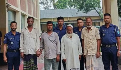 কোম্পানীগঞ্জে আবুল হোসেন হত্যা মামলার দুই পলাতক আসামি গ্রেফতার