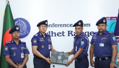 সিলেট রেঞ্জে ‘শ্রেষ্ঠ পুলিশ অফিসার’ সম্মাননায় ভূষিত বিয়ানীবাজার থানার এসআই হোসাইন আহমদ