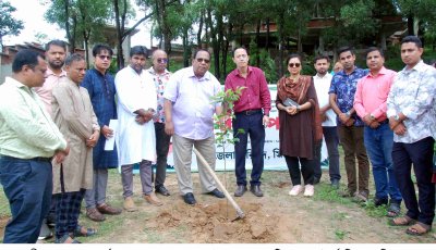 পরিবেশ রক্ষায় প্রধানমন্ত্রীর ২৫ কোটি বৃক্ষরোপণের  মহাপরিকল্পনা ইতিহাসে মাইলফলক হয়ে থাকবে ------আবুল কাহের চৌধুরী শামীম
