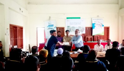 গোয়াইনঘাটে মাছ চাষের কারিগরি দক্ষতা বৃদ্ধি বিষয়ক কর্মশালা অনুষ্ঠিত