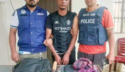 নবীগঞ্জে দুই শিক্ষিকার স্বর্ণালঙ্কার ছিনতাইয়ে দেশীয় অস্ত্রসহ একজন গ্রেফতার