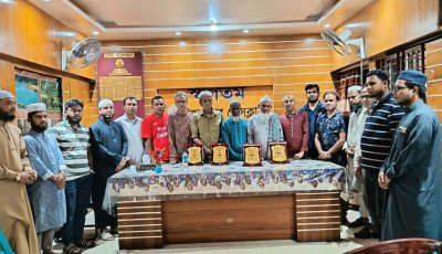 শিক্ষার আলোকবর্তিকাদের সম্মান জানাল জৈন্তাপুর শিক্ষা উন্নয়ন ফাউন্ডেশন