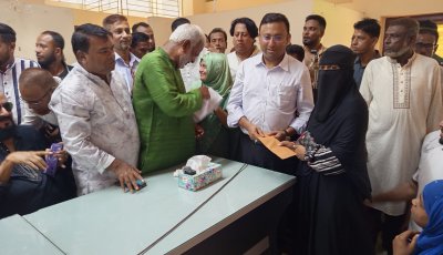 ওসমানীনগরে উন্নয়ন প্রকল্প উদ্বোধন, নগদ অর্থ বিতরণ ও বৃক্ষরোপণে প্রধানমন্ত্রীর উপদেষ্টা হুমায়ুন কবির
