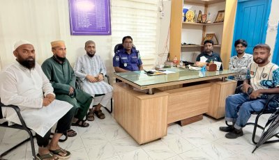 দিরাই প্রেসক্লাব নেতৃবৃন্দের সঙ্গে নবাগত ওসির মতবিনিময়