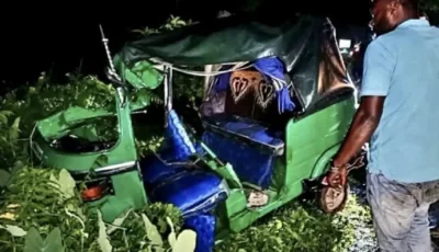 গোলাপগঞ্জে পিকআপের ধাক্কায় সিএনজি যাত্রী নিহত, একই পরিবারের ৩ জন আহত