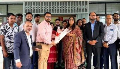 শান্তিগঞ্জ উপজেলা স্বাস্থ্য কমপ্লেক্স পরিদর্শনে স্বাস্থ্য অধিদপ্তরের অতিরিক্ত মহাপরিচালক; এনসিডি কর্নারের কার্যক্রমে সন্তোষ